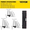 image:imageVEVOR Skimming Blade24 inch Smoothing Knife European Stainless Steel Construction Knife Aluminum Blade Profile Smoothing Knockdown Spatula for GyprockDrywallWallBoardWithout Extension Handle