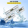 image:imageVEVOR Skimming Blade24 inch Smoothing Knife European Stainless Steel Construction Knife Aluminum Blade Profile Smoothing Knockdown Spatula for GyprockDrywallWallBoardWith Extension Handle