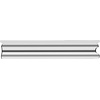 image:imageVEVOR Skimming Blade24 inch Smoothing Knife European Stainless Steel Construction Knife Aluminum Blade Profile Smoothing Knockdown Spatula for GyprockDrywallWallBoardWithout Extension Handle