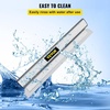 image:imageVEVOR Skimming Blade24 inch Smoothing Knife European Stainless Steel Construction Knife Aluminum Blade Profile Smoothing Knockdown Spatula for GyprockDrywallWallBoardWithout Extension Handle