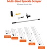 image:imageVEVOR Skimming Blade24 inch Smoothing Knife European Stainless Steel Construction Knife Aluminum Blade Profile Smoothing Knockdown Spatula for GyprockDrywallWallBoardWith Extension Handle