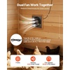 image:imageVEVOR Solar Powered Fan 30W Solar Panel with 2 Fans Adjustable Solar Panel Angle 2668 RPM HighSpeed Flexible Installation Fast Air Exchange for Greenhouse Grow Tents Chicken Coops Shelters98 Fan1 25W