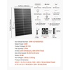 image:imageVEVOR Solar Powered Fan 30W Solar Panel with 2 Fans Adjustable Solar Panel Angle 2668 RPM HighSpeed Flexible Installation Fast Air Exchange for Greenhouse Grow Tents Chicken Coops Shelters47 Fan2 30W