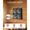 image:imageVEVOR Solar Powered Fan 30W Solar Panel with 2 Fans Adjustable Solar Panel Angle 2668 RPM HighSpeed Flexible Installation Fast Air Exchange for Greenhouse Grow Tents Chicken Coops Shelters47 Fan4 25W