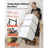 image:imageVEVOR Stair Climbing Cart 770 lbs StairClimbing Capacity HeavyDuty Folding Trolley Cart with Telescoping Handle 6 Wheels and 2 Bungee Cords Stair Climber Dolly for Home Groceries Warehouse