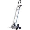 image:imageVEVOR Stair Climbing Dolly 460 lbs HeavyDuty Folding Trolley Cart for Stairs with Telescoping Handle 6 Wheels amp 2 Ropes Stair Climber Dolly for Home Groceries Warehouse598 x 203 x 181