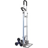 image:imageVEVOR Stair Climbing Dolly 460 lbs HeavyDuty Folding Trolley Cart for Stairs with Telescoping Handle 6 Wheels amp 2 Ropes Stair Climber Dolly for Home Groceries Warehouse598 x 203 x 181