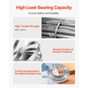 image:imageVEVOR Steel Banding Strapping Kit Heavy Duty Banding Sealer Tool with 100 ft Binding Straps 100 Metal Clasps Manual Pallet Packaging Strapping Kit for Warehouse Transportation Industrial BundlingSteel 34x100 3PC Set