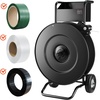 image:imageVEVOR Steel Strapping Coil 34 in x 002 in x 1640 ft Metal Strapping Banding Roll Withstands Harsh Environment 1700 lbs Break Strength Heavy Duty Banding Pallet Strap Coil for Pallet Packing205 x 248 x 390 in