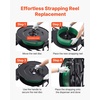 image:imageVEVOR Steel Strapping Coil 34 in x 002 in x 1640 ft Metal Strapping Banding Roll Withstands Harsh Environment 1700 lbs Break Strength Heavy Duty Banding Pallet Strap Coil for Pallet Packing205 x 248 x 390 in