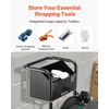 image:imageVEVOR Steel Strapping Coil 34 in x 002 in x 1640 ft Metal Strapping Banding Roll Withstands Harsh Environment 1700 lbs Break Strength Heavy Duty Banding Pallet Strap Coil for Pallet Packing205 x 248 x 390 in