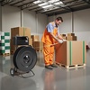 image:imageVEVOR Steel Strapping Coil 34 in x 002 in x 1640 ft Metal Strapping Banding Roll Withstands Harsh Environment 1700 lbs Break Strength Heavy Duty Banding Pallet Strap Coil for Pallet Packing205 x 248 x 390 in