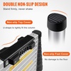 image:imageVEVOR Telescoping Ladder 85FT Aluminum Lightweight Extension Ladder OneButton Retraction Collapsible Ladder 375 LBS Capacity with NonSlip Feet Portable Compact Ladders for Home RV Loft125 ft