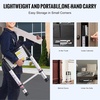 image:imageVEVOR Telescoping Ladder 85FT Aluminum Lightweight Extension Ladder OneButton Retraction Collapsible Ladder 375 LBS Capacity with NonSlip Feet Portable Compact Ladders for Home RV Loft85 FT