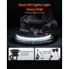 image:imageVEVOR Wall Smoother 900W Electric Tool with 12 Sanding Discs 800 to 1800 RPM Speed 3 Vacuum Hoses Collapsible for Ceiling Use Dual LED Lights Telescoping Handle and Builtin Dust Collector900W