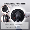 image:imageVEVOR Wall Smoother 900W Electric Tool with 12 Sanding Discs 800 to 1800 RPM Speed 3 Vacuum Hoses Collapsible for Ceiling Use Dual LED Lights Telescoping Handle and Builtin Dust CollectorUpgraded 800W12 Sanding Discs