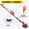 image:imageVEVOR Wall Smoother 900W Electric Tool with 12 Sanding Discs 800 to 1800 RPM Speed 3 Vacuum Hoses Collapsible for Ceiling Use Dual LED Lights Telescoping Handle and Builtin Dust Collector750W