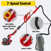 image:imageVEVOR Wall Smoother 900W Electric Tool with 12 Sanding Discs 800 to 1800 RPM Speed 3 Vacuum Hoses Collapsible for Ceiling Use Dual LED Lights Telescoping Handle and Builtin Dust Collector750W