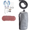 image:imageVEVOR Wall Smoother 900W Electric Tool with 12 Sanding Discs 800 to 1800 RPM Speed 3 Vacuum Hoses Collapsible for Ceiling Use Dual LED Lights Telescoping Handle and Builtin Dust Collector750W