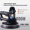 image:imageVEVOR Wall Smoother 900W Electric Tool with 12 Sanding Discs 800 to 1800 RPM Speed 3 Vacuum Hoses Collapsible for Ceiling Use Dual LED Lights Telescoping Handle and Builtin Dust CollectorUpgraded 800W12 Sanding Discs