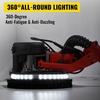 image:imageVEVOR Wall Smoother 900W Electric Tool with 12 Sanding Discs 800 to 1800 RPM Speed 3 Vacuum Hoses Collapsible for Ceiling Use Dual LED Lights Telescoping Handle and Builtin Dust Collector850W