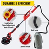 image:imageVEVOR Wall Smoother 900W Electric Tool with 12 Sanding Discs 800 to 1800 RPM Speed 3 Vacuum Hoses Collapsible for Ceiling Use Dual LED Lights Telescoping Handle and Builtin Dust Collector850W