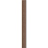 image:imageVEVOR Wood Slat Acoustic Panels 236 x 472 inch 4 Pcs MDF Accent Wooden Wall Panels for Modern Interior Wall Decor Faux Wood Wall Board Panels for Noise Reduction Black OakWalnut