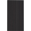 image:imageVEVOR Wood Slat Acoustic Panels 236 x 472 inch 4 Pcs MDF Accent Wooden Wall Panels for Modern Interior Wall Decor Faux Wood Wall Board Panels for Noise Reduction Black OakBlack Oak