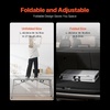 image:imageVEVOR Work Platform 55x 15 Portable Scaffolding Platform Folding Steel Step Ladder Adjustable Height 275453 800 lbs Load Capacity NonSlip Drywall Painting Stool for Cleaning ampWashing55x 15