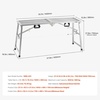 image:imageVEVOR Work Platform 55x 15 Portable Scaffolding Platform Folding Steel Step Ladder Adjustable Height 275453 800 lbs Load Capacity NonSlip Drywall Painting Stool for Cleaning ampWashing55x 15