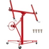 image:imageVEVOR 16ft Drywall Lift HeavyDuty 150 lbs Sheetrock Hoist with Adjustable Telescoping Arm Lockable Wheels Drywall Lifter Panel Jack Hoist Tools Ideal for Ceiling amp Wall Installation YellowRed