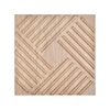 image:imageVEVOR 3D Wall Panels 12Pack 197 x 197 in PVC Modern Art Minimalist Salt Tiles 32 SqFt Coverage Accent Wall Panel Interior Home Decor for Bedroom Living amp Gaming Room Light Wood Color