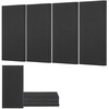 image:imageVEVOR 4 PCS Acoustic Panels 2 inch Thick 236 x 118 inch Fiberglass Sound Absorbing Panels Selfadhesive Soundproof Wall Boards for Studios Office Home TheaterMeeting Room GrayBlack