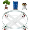 image:imageVEVOR 55 Gallon Heavy Duty Drum Dolly 1250lbs Load Capacity Barrel Dolly Cart Drum Caddy Non Tipping Hand Truck Capacity Dollies with Steel Frame 5 Swivel Casters Wheel for Warehouse Drum Handling4 Swivel