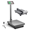 image:imageVEVOR Computing Digital Platform Scale 660 lbs Load 01 lbs Accuracy Computing Floor Scale with LBKG Tare Price Calculator Stainless Steel HighDefinition Display for Boxes Luggages FCC ListedScale