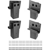 image:imageVEVOR Deer Blind Brackets Outdoor 36x36 Platform Bracket Fit 35x35 In  889x889 mm Lumber 2204lbs1000kg Capacity Steel Elevator Brackets for Deer Stand Hunting Blinds Shooting Shack 4 Pcs4 Pcs