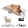 image:imageVEVOR Digital Shipping Scale 01 lbs High Accuracy 660 lbs Postal Scale with LCD Display HoldTare Function amp ACDC Power Supply Fit for Packages Postage Luggage Battery amp Adapter Included660Lbs