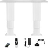 image:imageVEVOR Electric Lifting Column System 260 lbs Lift Table 142311 in Height Range ThreeStage Adjustable Desk Column Telescopic Table Leg Comes with PowerSupply Option to Control upDown Motion260 lbs