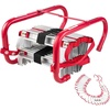image:imageVEVOR Fire Escape Ladder 56 Story 50FT Retractable Emergency Fire Ladder Lightweight Aluminum Alloy Safety Escape Ladders with Sturdy Polyester Strap AntiSlip amp Wide Rungs 1000LBS Max Loading