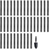 image:imageVEVOR Gutter Brush 60 Feet Total Length 433 inch Diameter Gutter Cleaning Tools GroundLevel Gutter Brush Leaf Guard for 5 Inch Gutters Easily Clear roof Leaves and Debris 20 Pack120FT  433in diameter
