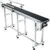 image:imageVEVOR PVC Belt Conveyor 47x 78 Electric PVC Conveyor 110V Adjustable Automatic Speed Conveyor Machine with Double Guardrail in Stainless Steel Industrial Transport Equipment71x 78
