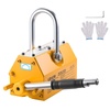 image:imageVEVOR Permanent Magnetic Lifter 880 lbs Pulling Capacity Heavy Duty N42 Neodymium Lifting Magnet with Release Handle and Steel Hook Used in Shop Crane and Hoist for Lifting Plate Steel Board2200 lbs1000 kg Magnetic Lifter