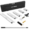 image:imageVEVOR Skimming Blade24 inch Smoothing Knife European Stainless Steel Construction Knife Aluminum Blade Profile Smoothing Knockdown Spatula for GyprockDrywallWallBoardWith Extension Handle
