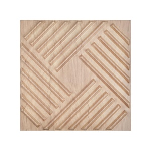 image:imageVEVOR 3D Wall Panels 12Pack 197 x 197 in PVC Modern Art Minimalist Salt Tiles 32 SqFt Coverage Accent Wall Panel Interior Home Decor for Bedroom Living amp Gaming Room Light Wood Color