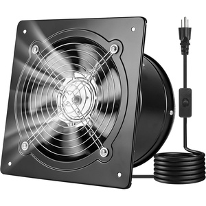 image:imageVEVOR 8 Inch Exhaust Fan 576 CFM High Velocity Wall Mount Vent Fan with OnOff Control Low Consumption Portable Ventilation Extractor for AtticGarageBasementWorkshopKitchen Chicken CoopBlack984 x 984 x 591 in