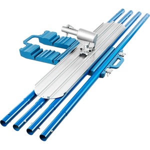 image:imageVEVOR Bull Float Magnesium Concrete Float 4724 x 118 Inch Round End Concrete Float Tool with 4 Aluminum Alloy Replaceable Handles Cement Finishing Float for Various Industrial Applications48 x 8 inch
