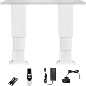 image:imageVEVOR Electric Lifting Column System 260 lbs Lift Table 142311 in Height Range ThreeStage Adjustable Desk Column Telescopic Table Leg Comes with PowerSupply Option to Control upDown Motion260 lbs