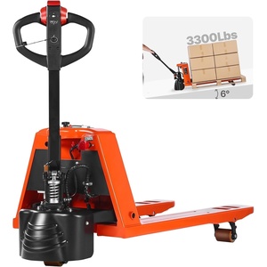 image:imageVEVOR Electric Pallet Jack 4400 lbs Load Capacity Lithium Battery Powered Pallet Jack Truck with 48L x 27W Inch Forks for Material Handling Suitable for Warehouse Supermarket Manufacturing3300 LBS
