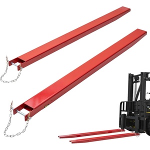 image:imageVEVOR Forklift Extensions 84 Inch Fork Extensions 55 Inch Width Heavy Duty Fork Extensions for Forklifts 1 Pair Forklift Extensions for Truck72 x 45 Inch