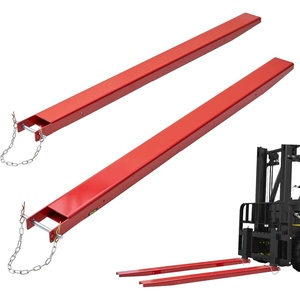 image:imageVEVOR Forklift Extensions 84 Inch Fork Extensions 55 Inch Width Heavy Duty Fork Extensions for Forklifts 1 Pair Forklift Extensions for Truck82 x 45 Inch